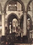 WITTE, Emanuel de Interior of a Church Sweden oil painting reproduction